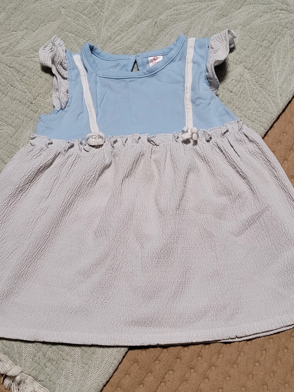 💚10 for $10💚 Bundle and save Light Blue and White Summer Dress